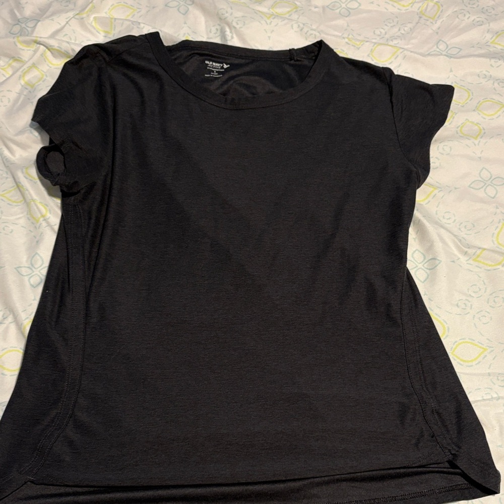 Old Navy Women's Black Short Sleeve Tee